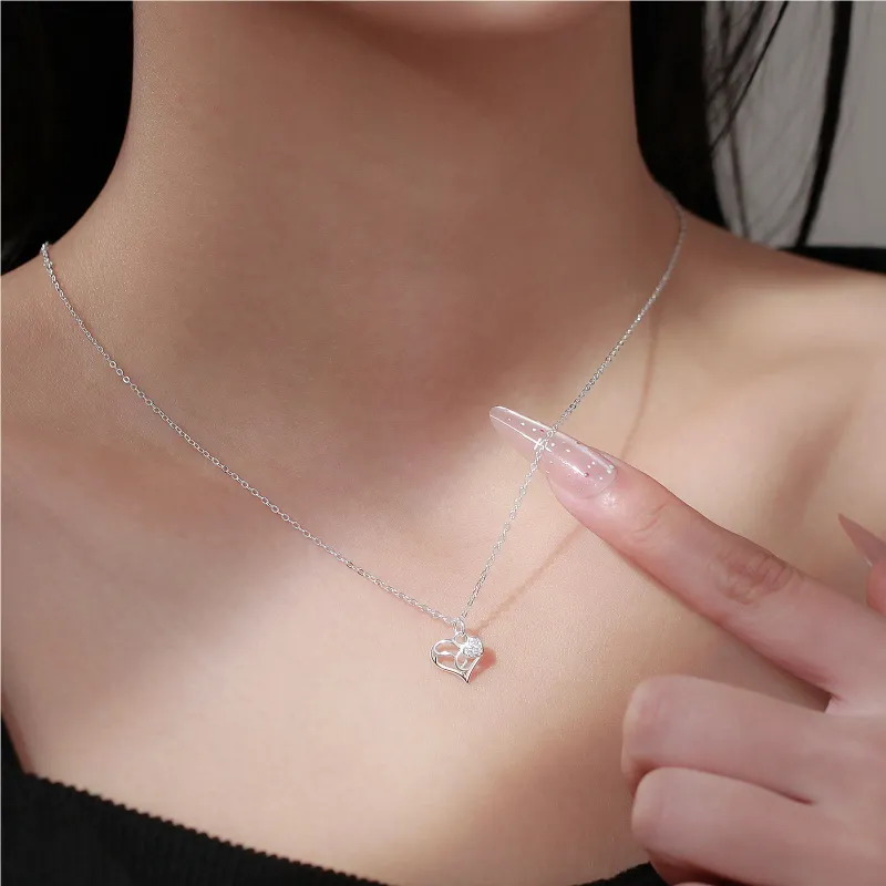 MISS WEI 999 Fine Silver Necklaces Women's-3