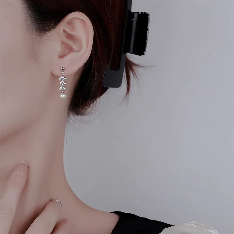 MISS WEI 999 Fine Silver Earrings Women's-3