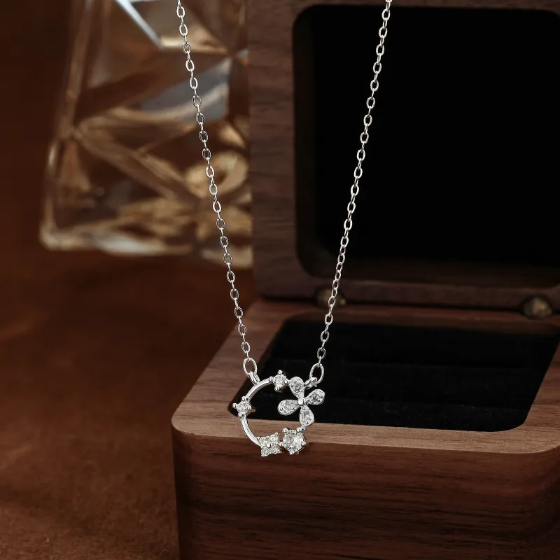MISS WEI 999 Fine Silver Necklaces Women's-1