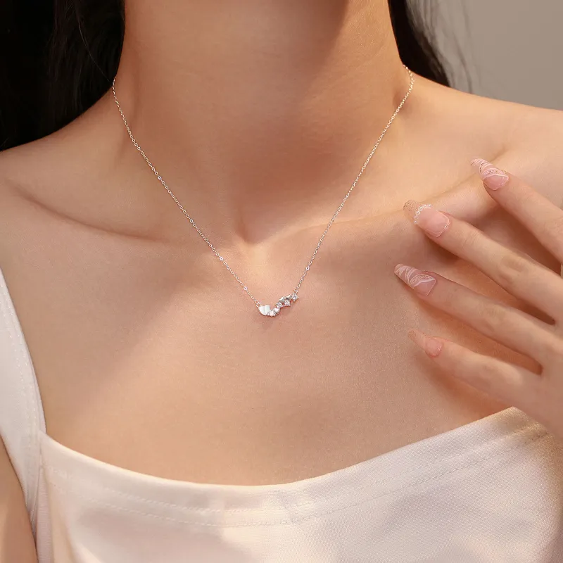 MISS WEI 999 Fine Silver Necklaces Women's-3