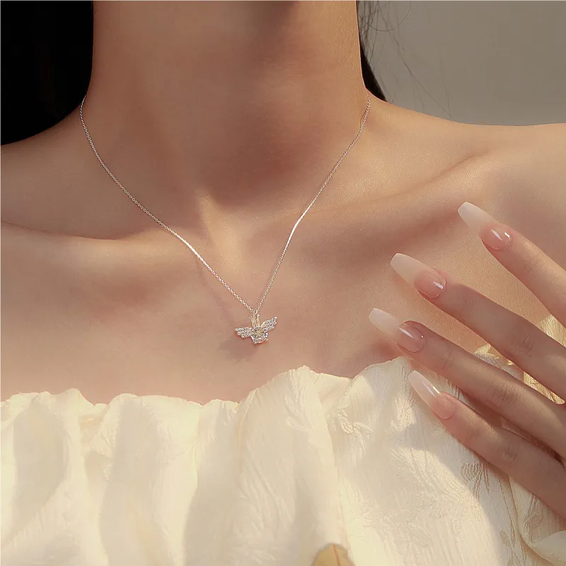 MISS WEI 999 Fine Silver Necklaces Women's-2