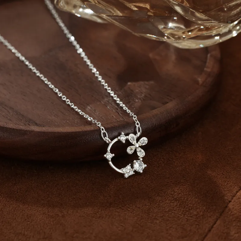 MISS WEI 999 Fine Silver Necklaces Women's-3