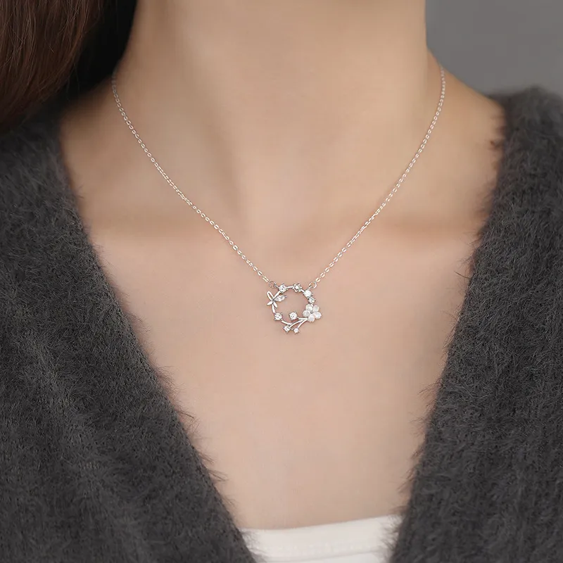 MISS WEI 999 Fine Silver Necklaces Women's-3