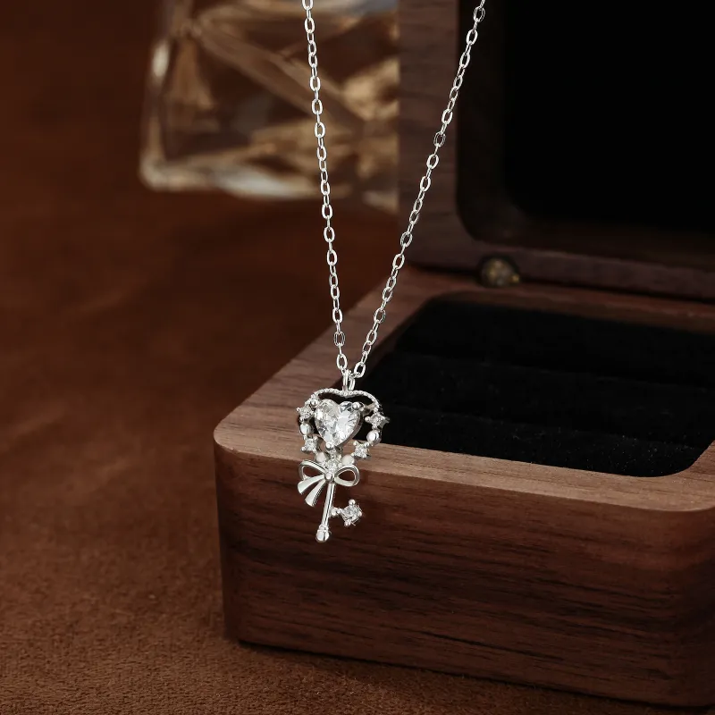MISS WEI 999 Fine Silver Necklaces Women's-1