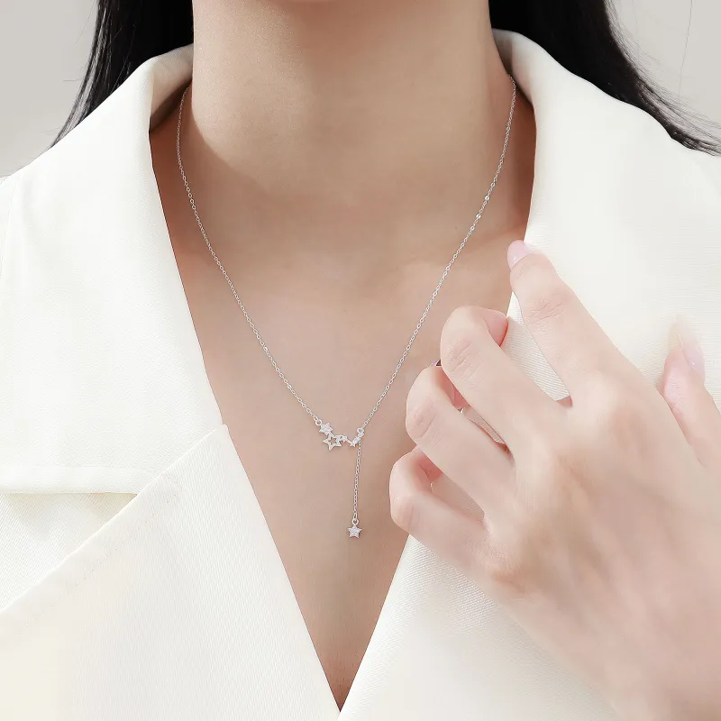 MISS WEI 999 Fine Silver Necklaces Women's-1