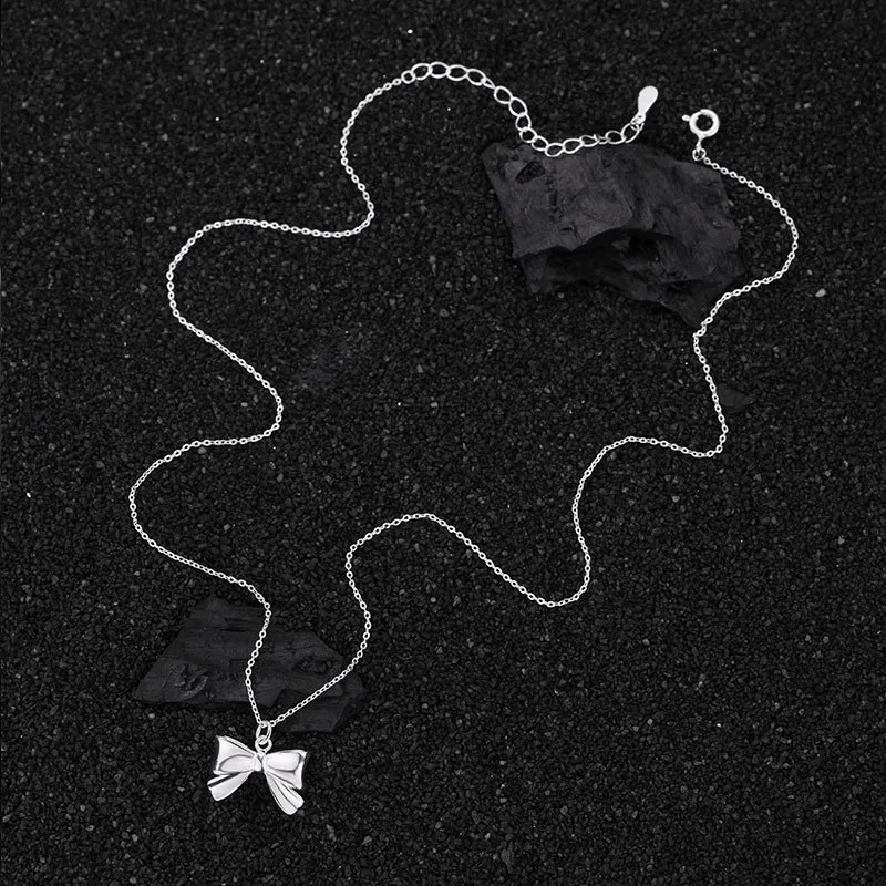 MISS WEI 999 Fine Silver Necklaces Women's-3