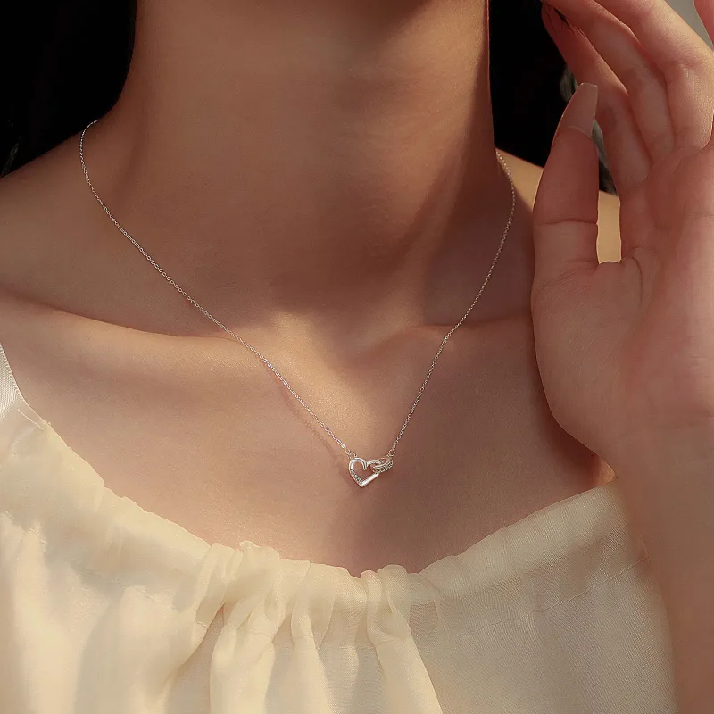 MISS WEI 999 Fine Silver Necklaces Women's-3