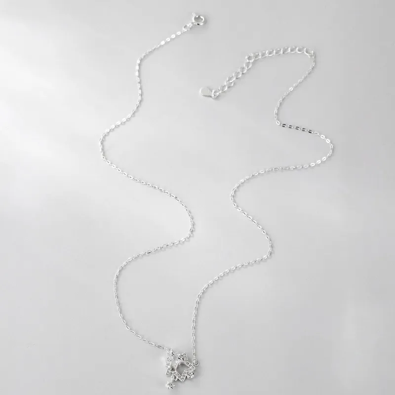MISS WEI 999 Fine Silver Necklaces Women's-4