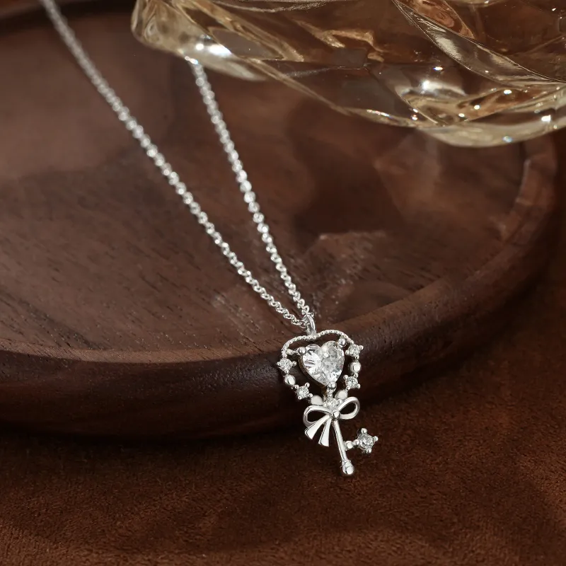 MISS WEI 999 Fine Silver Necklaces Women's-2