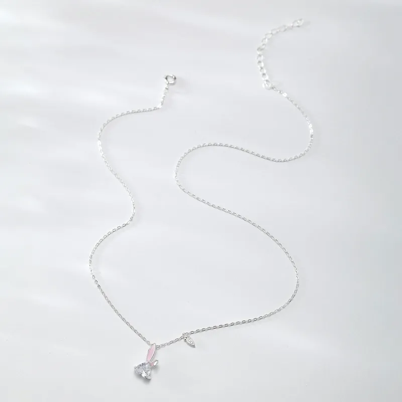 MISS WEI 999 Fine Silver Necklaces Women's-4