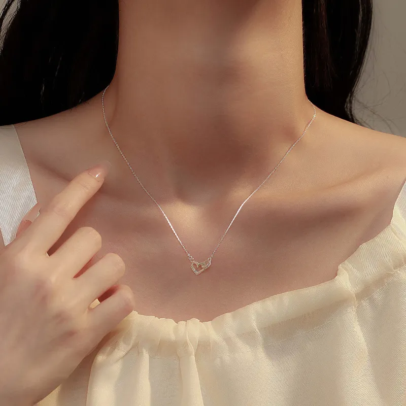 MISS WEI 999 Fine Silver Necklaces Women's-2