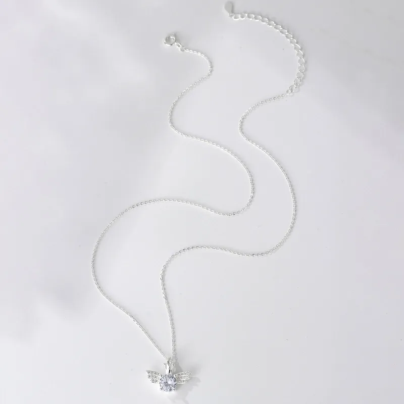 MISS WEI 999 Fine Silver Necklaces Women's-3