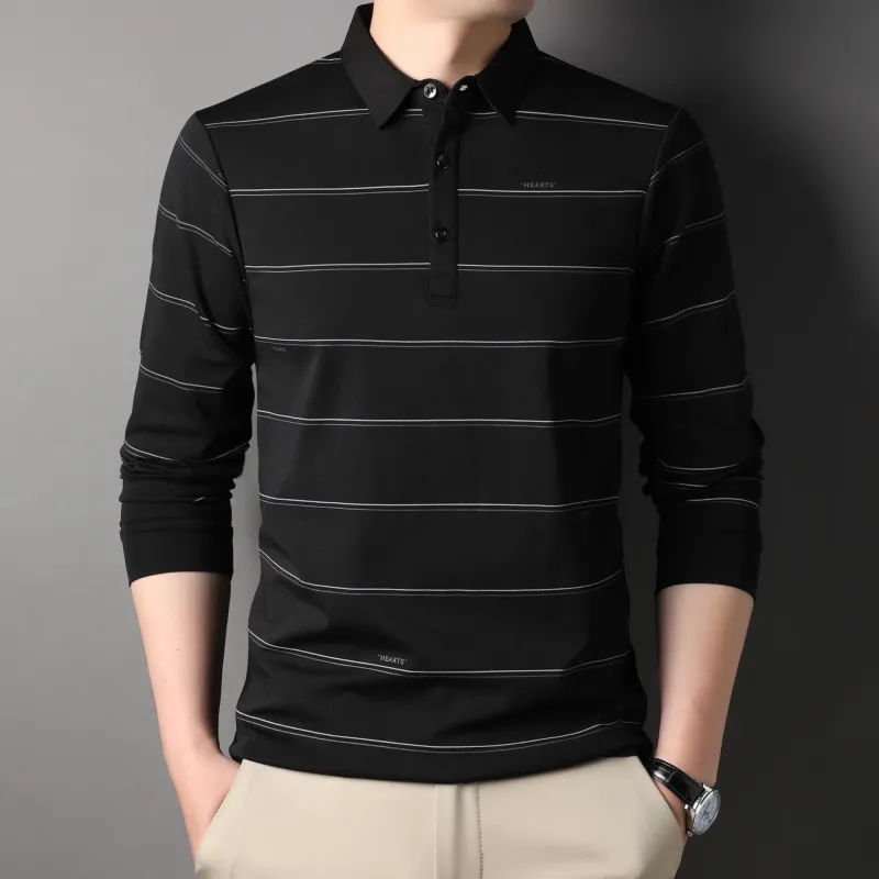 PIERRE CARDIN Polo Shirt Men's Black-2