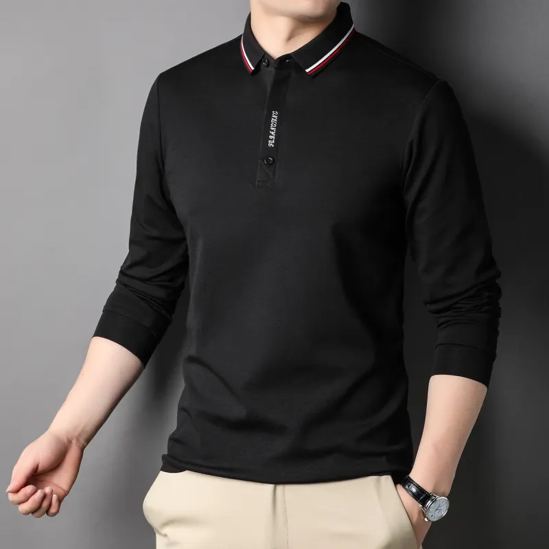 PIERRE CARDIN Polo Shirt Men's Black-5
