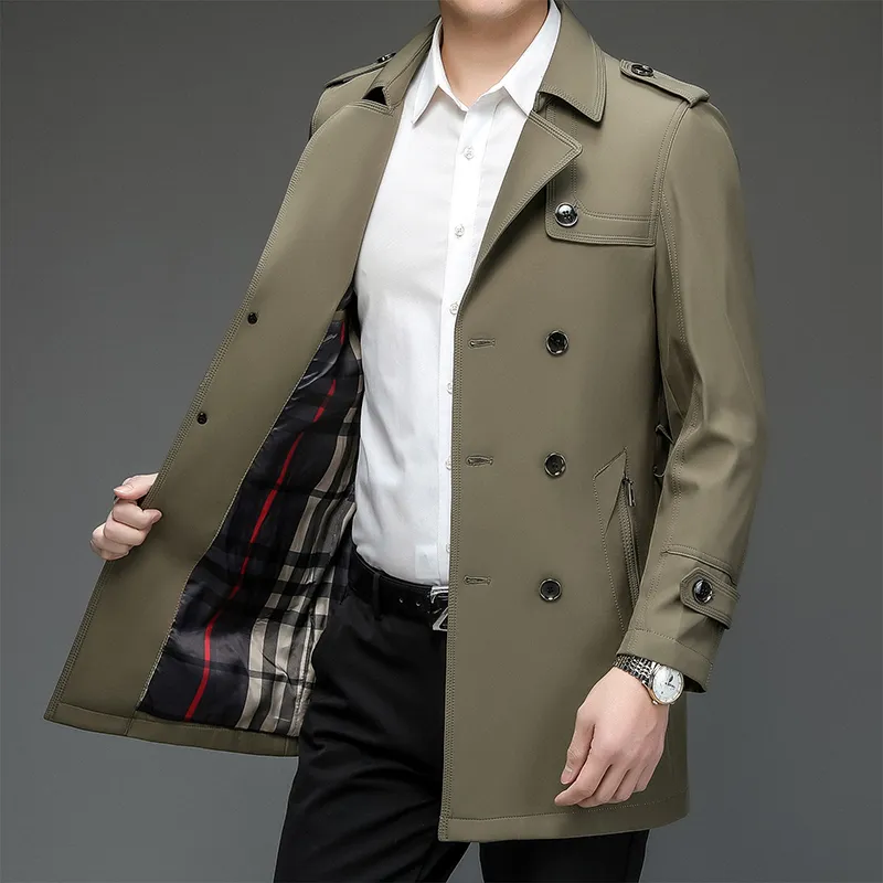 PIERRE CARDIN Trench Coat Men's-9
