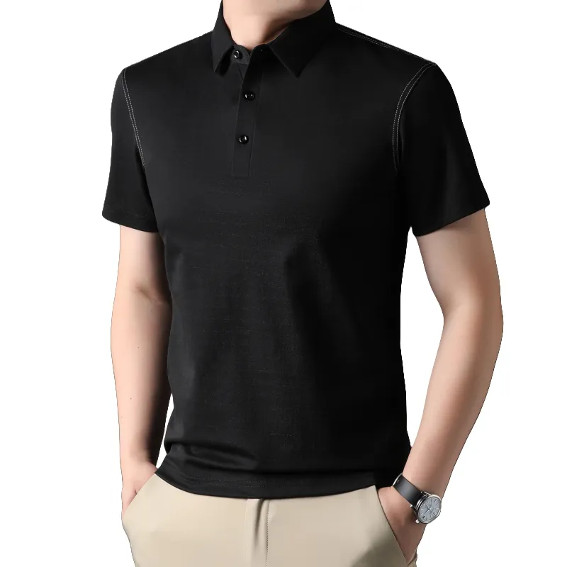 PIERRE CARDIN Polo Shirt Men's Black-2