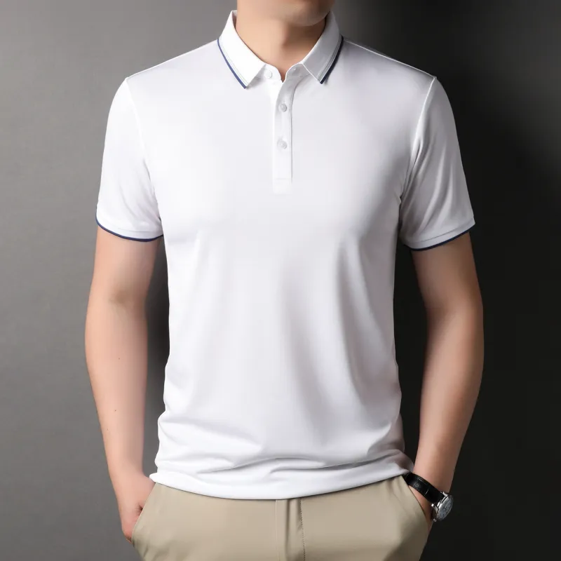 PIERRE CARDIN Polo Shirt Men's White-2