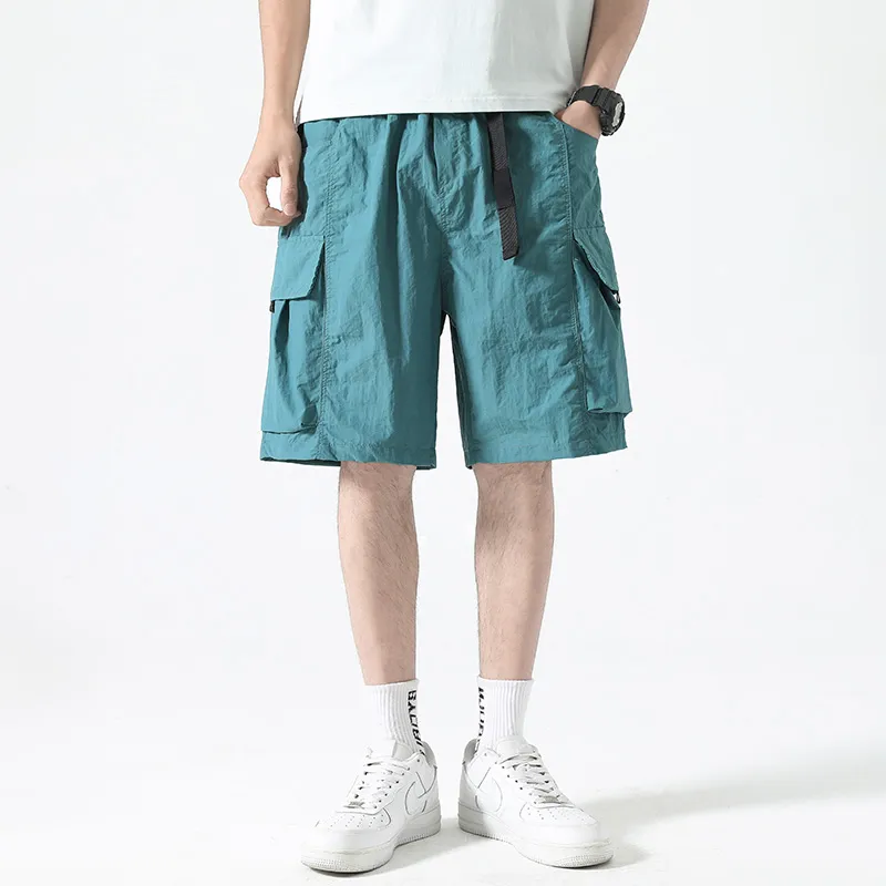 PAINT STAIN Cargo Shorts Unisex-17