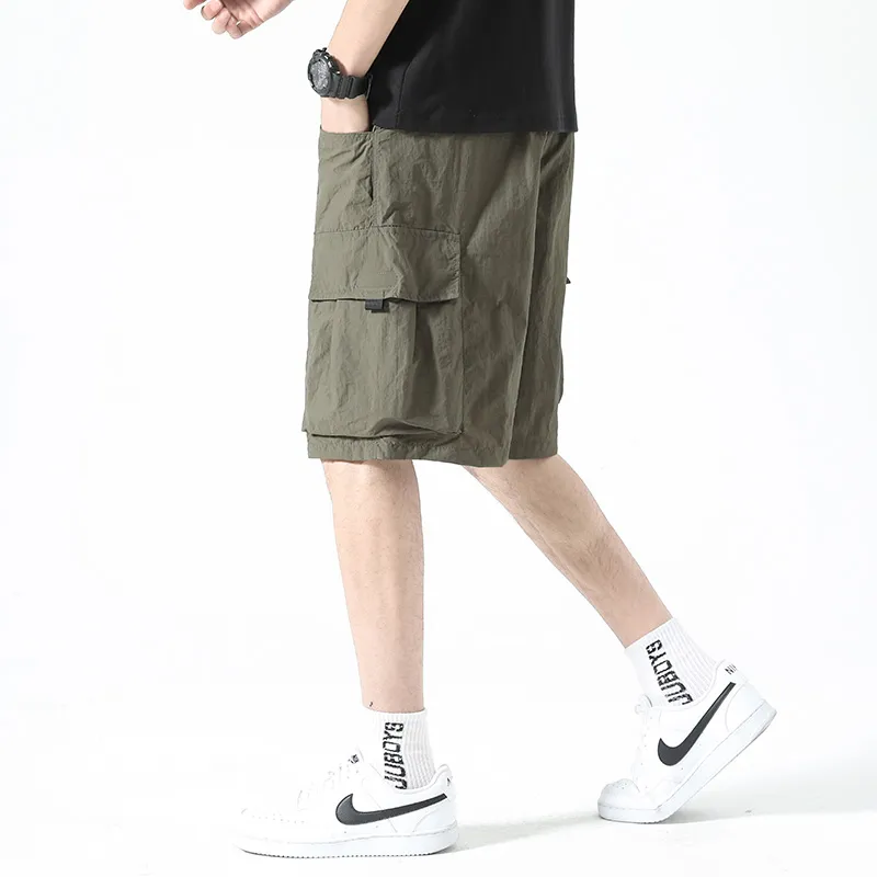 PAINT STAIN Cargo Shorts Unisex-25