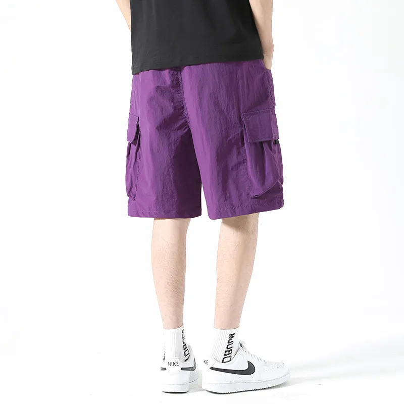 PAINT STAIN Cargo Shorts Unisex-3