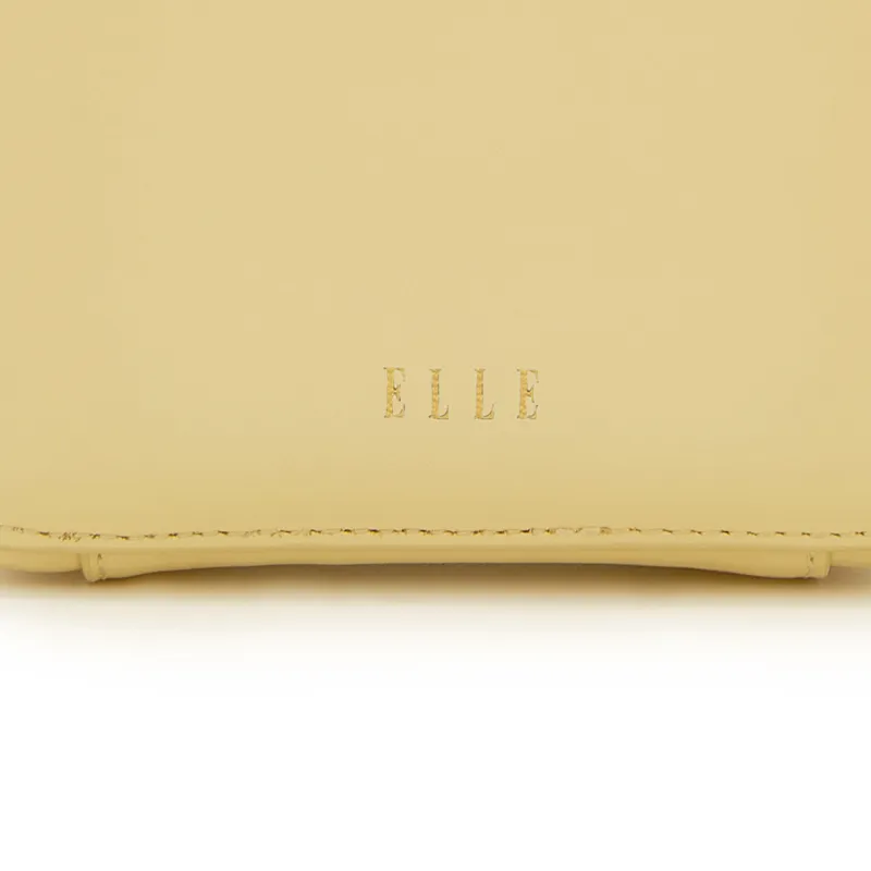 ELLE Cow Leather Box Bag Handbag Women's Multicolor-3