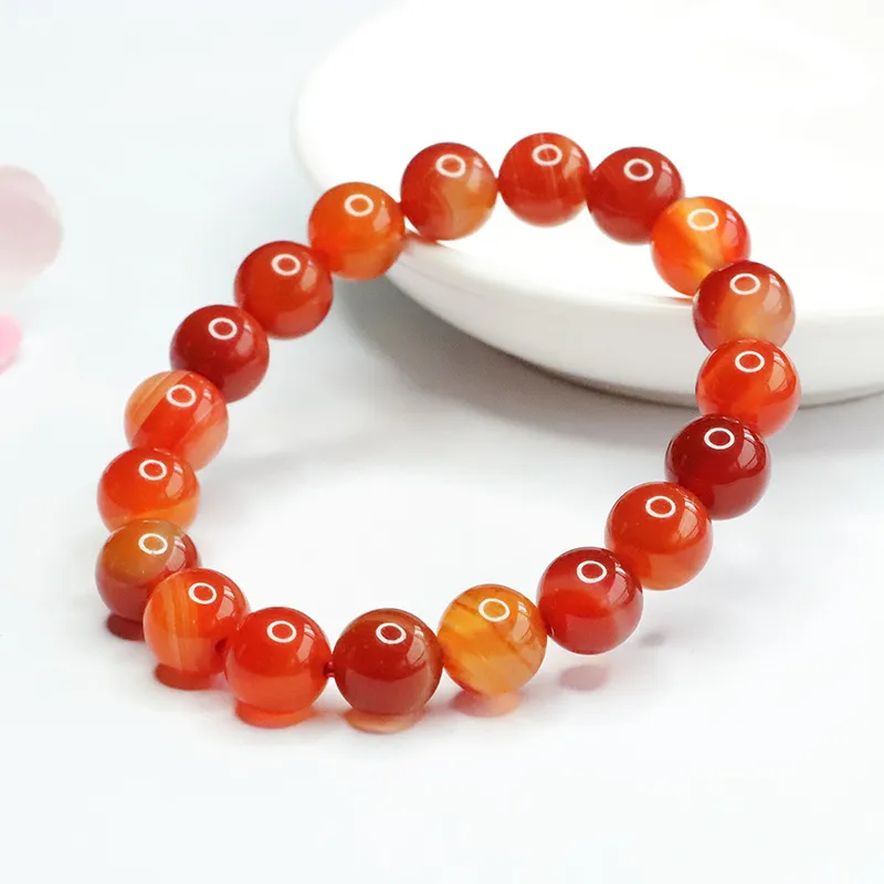 The Years Are Quiet Agate Bracelets Unisex-2