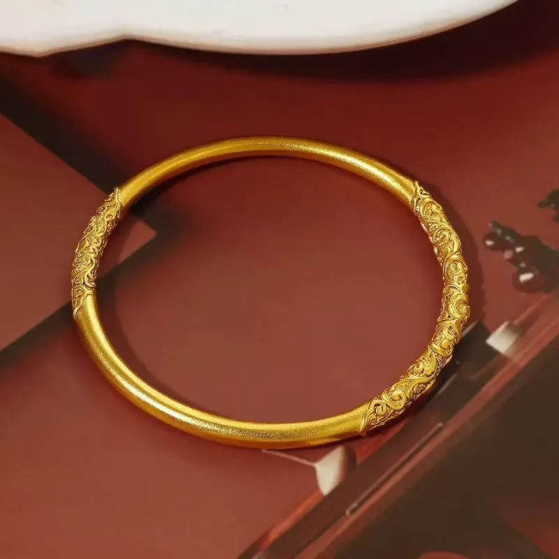 The Years Are Quiet Glass Cat Eye Bangles Unisex-5