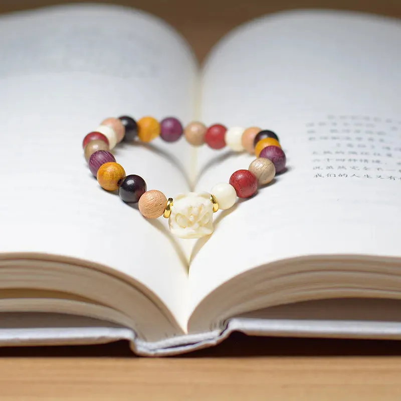 The Years Are Quiet Sandalwood Bracelets Unisex-1
