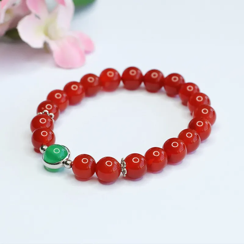 The Years Are Quiet Agate Bracelets Unisex-3