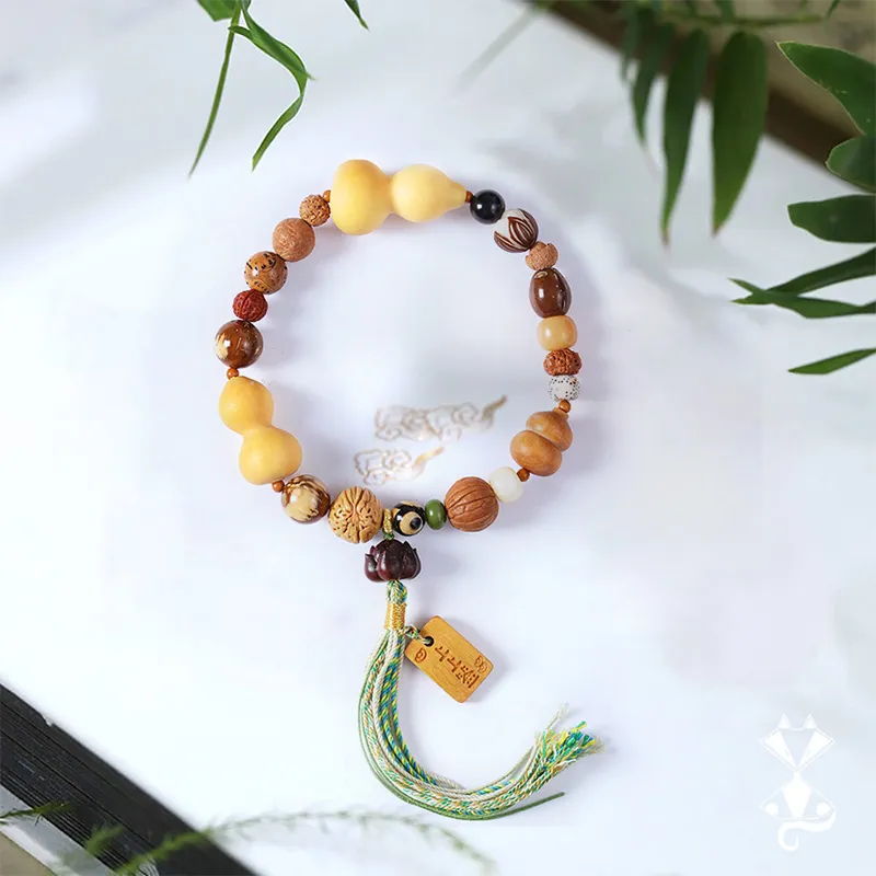 The Years Are Quiet Gourd Bracelets Unisex-3