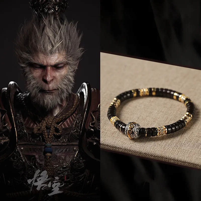 The Years Are Quiet Coconut Shell Beads Bracelets Unisex-4