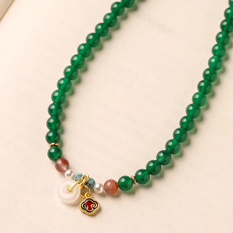 The Years Are Quiet Agate Bracelets Unisex-2