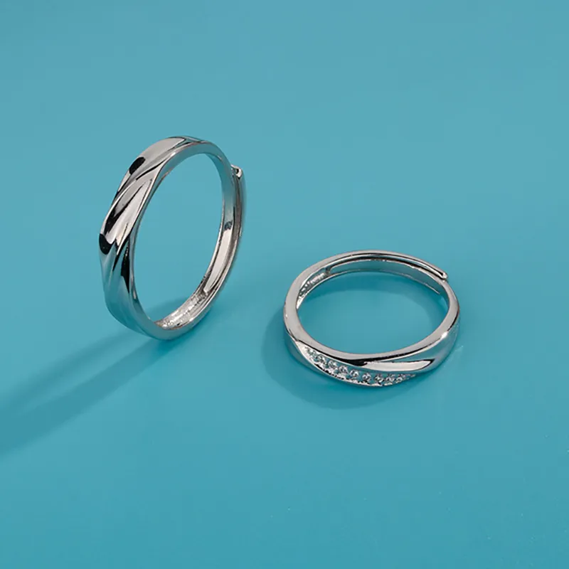 The Years Are Quiet Alloy Rings Unisex-6