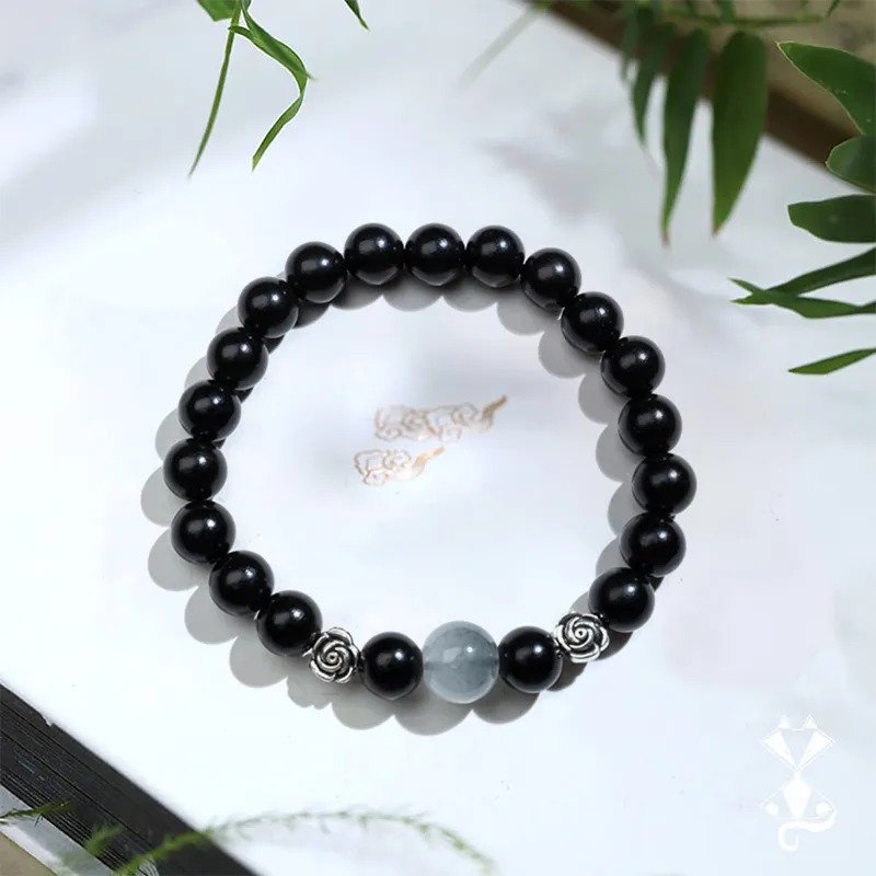The Years Are Quiet Ebony Wooden Bracelets Unisex-5