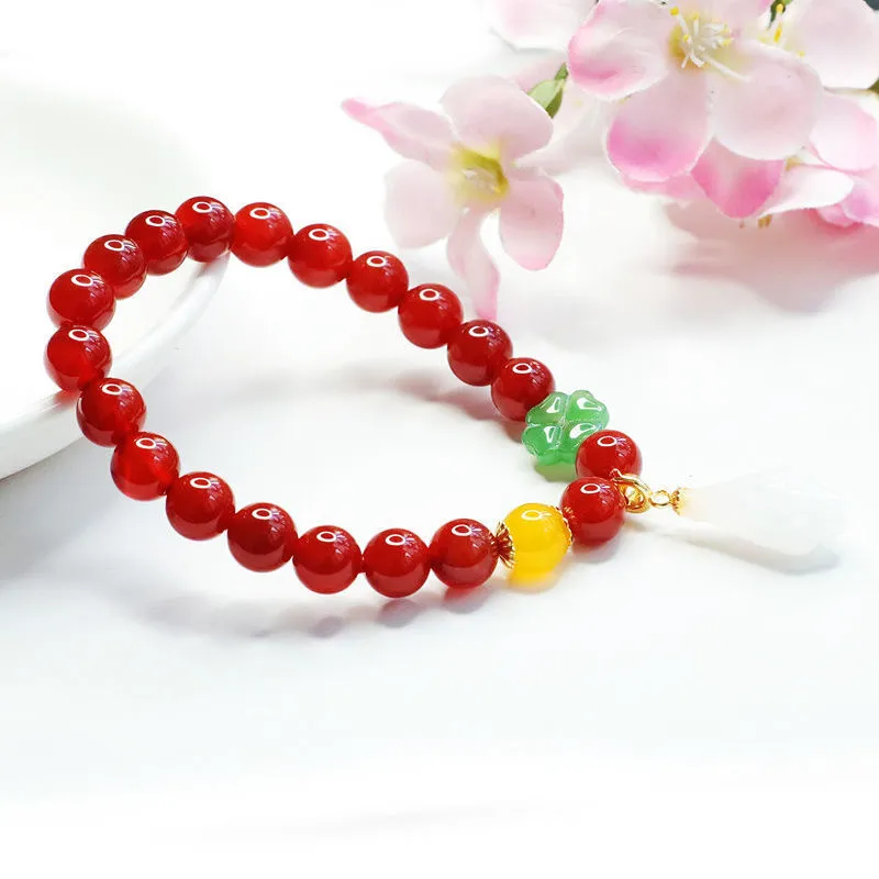 The Years Are Quiet Agate Bracelets Unisex-2
