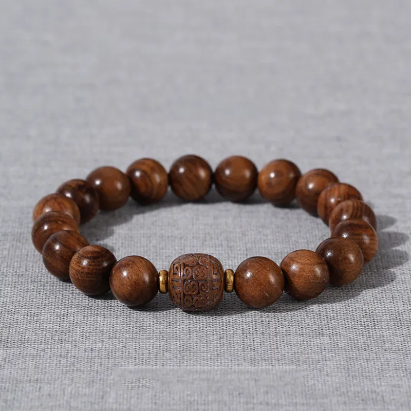 The Years Are Quiet Padauk Wooden Bracelets Unisex-1