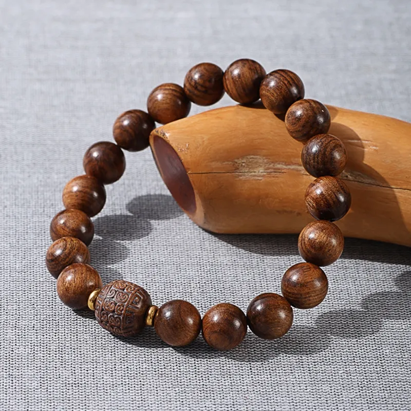 The Years Are Quiet Padauk Wooden Bracelets Unisex-3