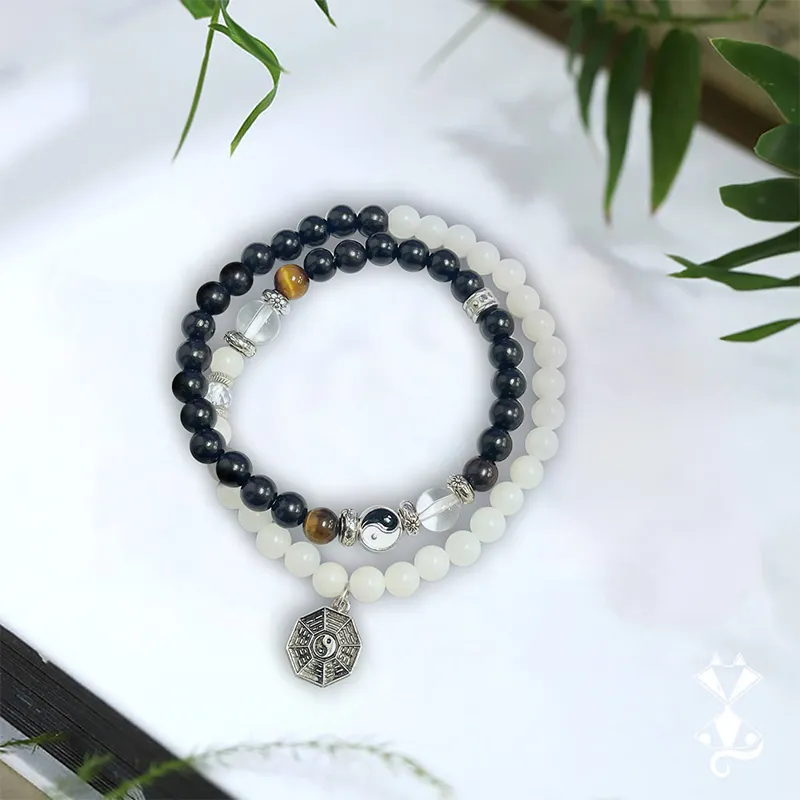 The Years Are Quiet Ebony Bracelets Unisex-4
