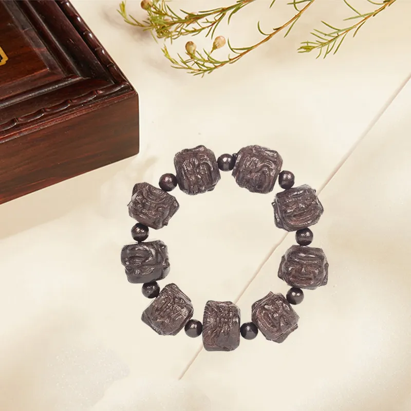 The Years Are Quiet Ebony Bracelets Unisex-3
