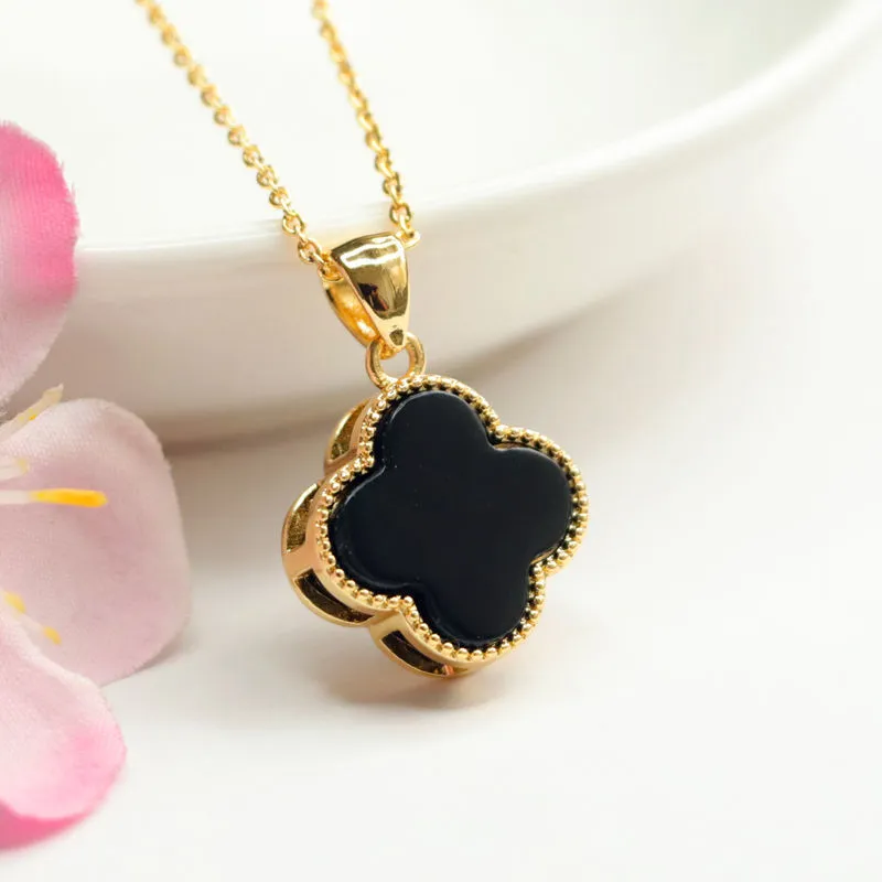 The Years Are Quiet Agate Necklaces Unisex-5