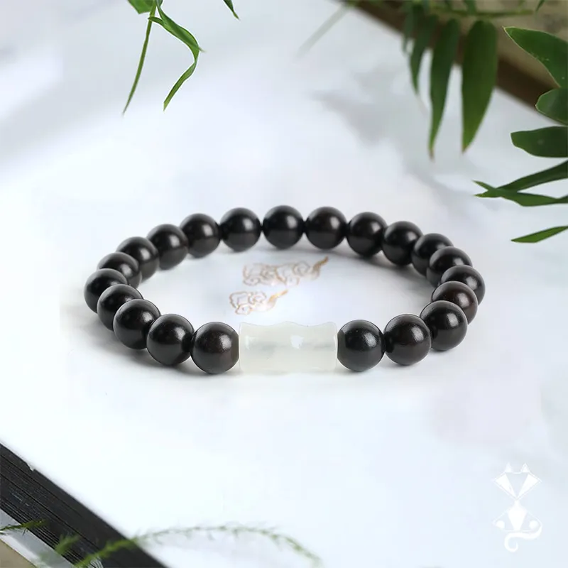 The Years Are Quiet Ebony Bracelets Unisex-3