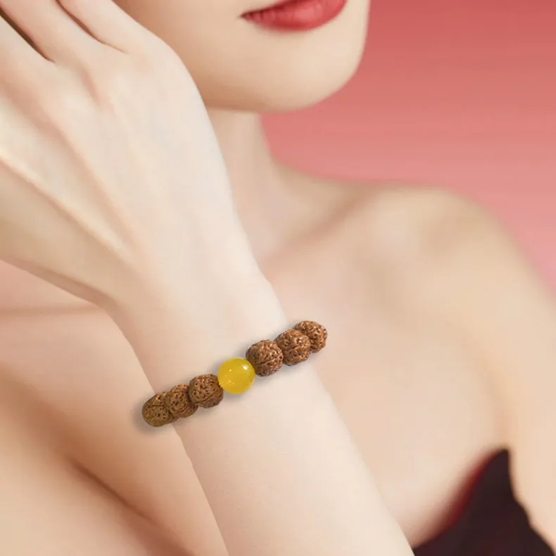 The Years Are Quiet King Kong Bodhi Seeds Bracelets Unisex-6