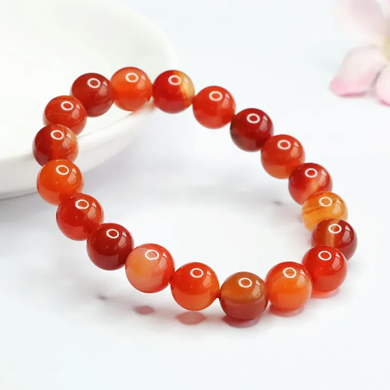 The Years Are Quiet Agate Bracelets Unisex-3