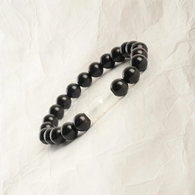The Years Are Quiet Ebony Bracelets Unisex-2