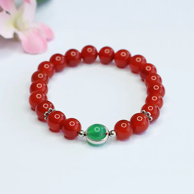 The Years Are Quiet Agate Bracelets Unisex-2