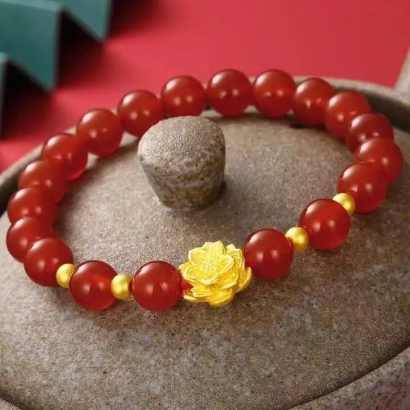 The Years Are Quiet Agate Bracelets Unisex-2
