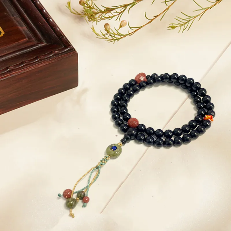 The Years Are Quiet Ebony Bracelets Unisex-2