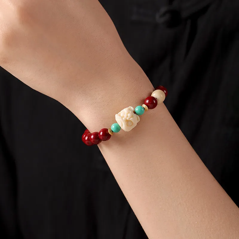 The Years Are Quiet Jade Bracelets Unisex-3