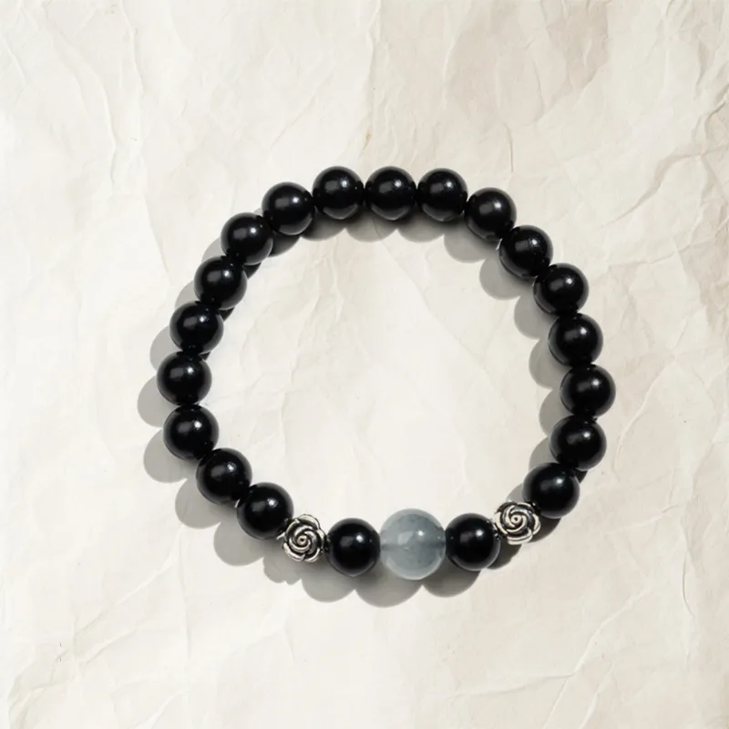 The Years Are Quiet Ebony Wooden Bracelets Unisex-2