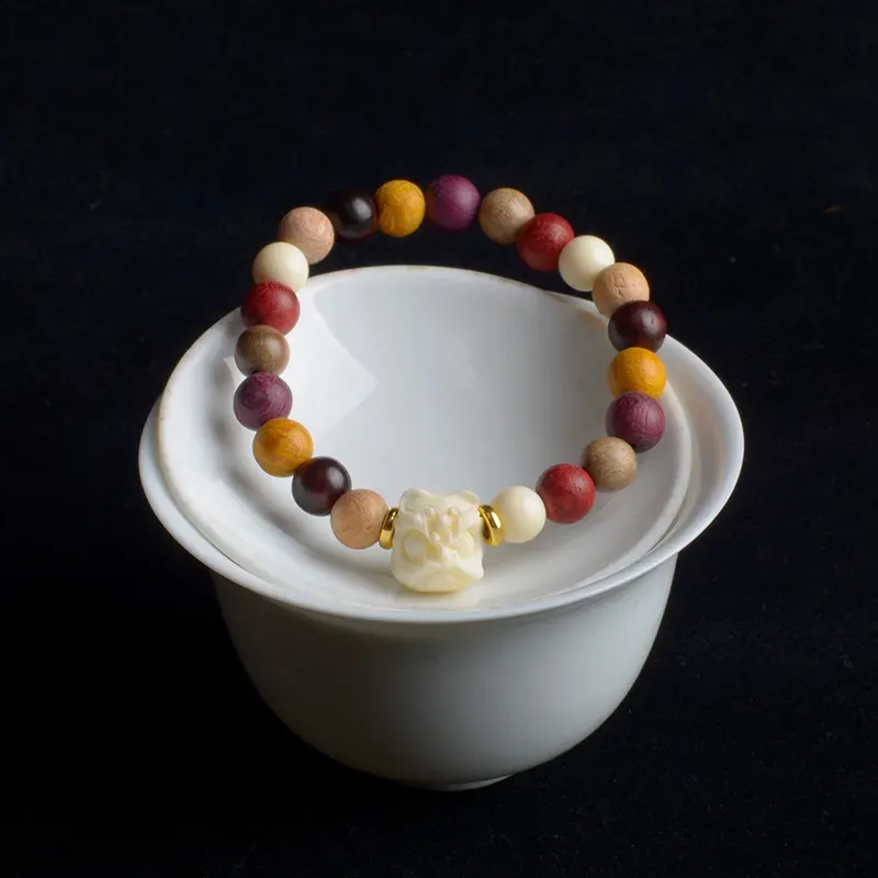 The Years Are Quiet Sandalwood Bracelets Unisex-2